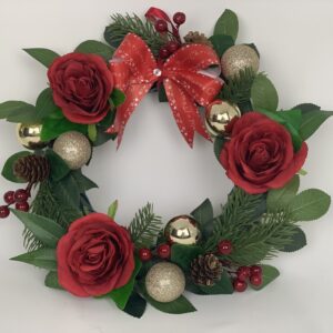 artificial christmas wreath