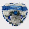 Artificial Christmas Heart Wreath