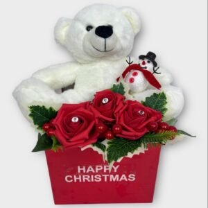 Christmas teddy bear gift